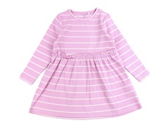 Name It pastel lavender/festival bloom striped dress